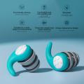 1 Pair Excellent Swimming Earplugs Waterproof Sound Filtering Anti-slip Women Men Noise Canceling Ear Plugs. 