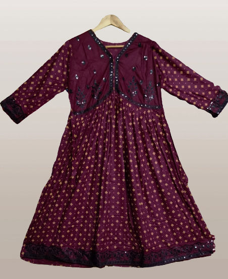 Stitched%20China%20Linen%20Fabric%20Embroidery%20Work%20Screen%20Print%20Long%20Gown%20Gol%20Jama%20for%20Women%20-%20Image%206