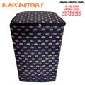 Black Butterfly 6-16 Kg Top Loading Washing Machine Cover Dustproof (BB02). 