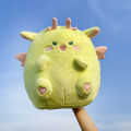 Cute chubby dragon cute little monster dun dun dragon plush toy boy and girl birthday gift dinosaur doll. 