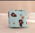 Girls Portable Sanitary Napkin Bag / Waterproof Makeup Storage Bag / Jewelry Organizer Pouch.