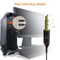 Headset Splitter Cable for PC 3.5mm Jack Headphones Adapter Convertors for PC 3.5mm Female with Headphone/Microphone Transform to 2 Dual 3.5mm Male for Computer Y Splitter Audio. 