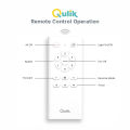 Qulik Silex 66"- Modern Decorative Silent ABS Blade Under light with Remote Ceiling Fan | Free Delivery.