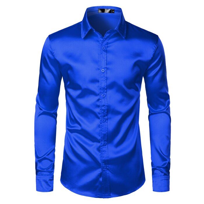 Royal%20Blue%20Silk%20Satin%20Shirt%20Men%202023%20Luxury%20Brand%20New%20Slim%20Fit%20Mens%20Dress%20Shirts%20Wedding%20Party%20Casual%20Male%20Casual%20Shirt%20Chemise%20-%20Image%202