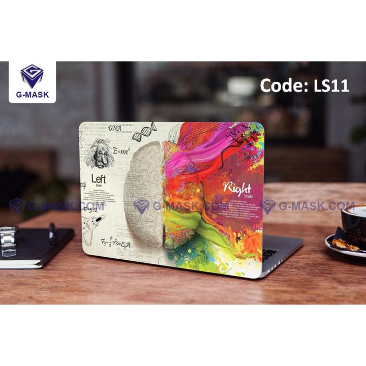 Brain Laptop Sticker, Math Brain G-MASK Laptop Sticker & Laptop Skin for laptop Back Side Gmask, Dbrand laptop Sticker, D brand Sticker,D-brand Sticker, G Mask, Skin - Laptop Sticker