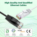 WEISUDA CAT6A Ethernet Cable Slim UTP Patch Cord 10Gbps RJ45 Internet Network Cable for Modem Router PS4 Cable Ethernet Cat 6a. 