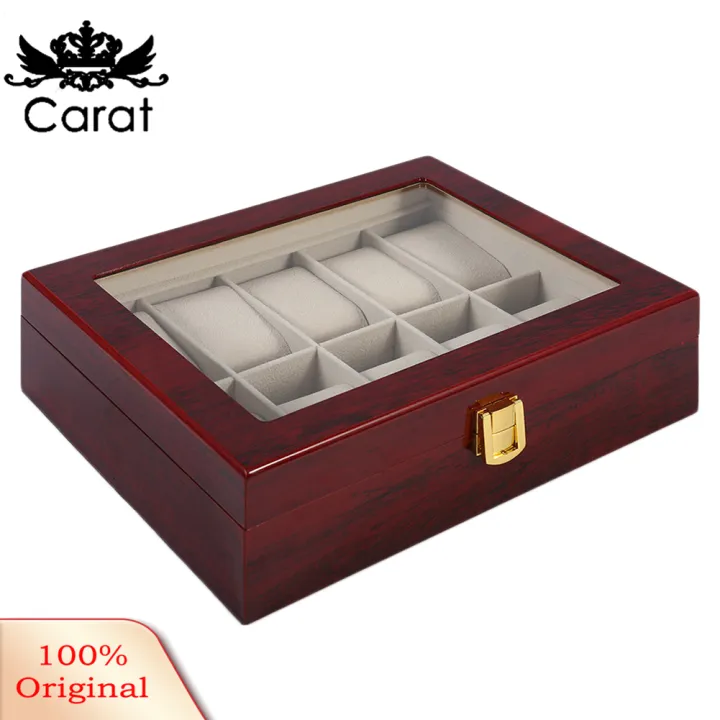Ury%2010%20Grids%20Wooden%20Wrist%20Watch%20Display%20Box%20Jewelry%20Storage%20Organizer%20Case%20-%20Image%202