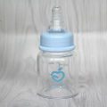 60mL Baby Standard Caliber Hygienic Glass Feeder Bottle (apple.bear) - Pink/Blue 1ps. 