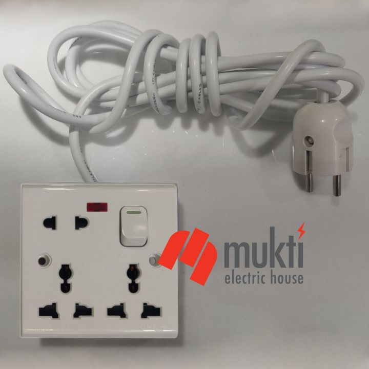 Multi%20Plug%20Custom%20Made%20One%20Plus%208%20Pin%20One%20Gang%20Extension%20Socket%20with%20Switch%20ABS%2040/76%20wire%201Gang%204076%20Homemade%20MultiPlug%20PVC%208Pin%20Oneplus%20-%20Image%202