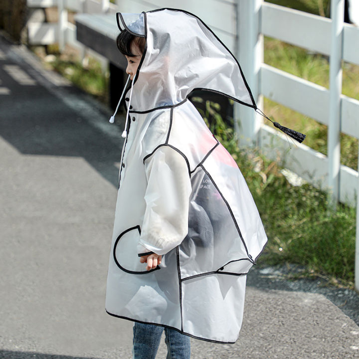 Children's raincoats, boys, girls' kindergartens, baby waterproof, with school bags, ponchos, kids, students, hiking raincoats