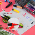 Watercolor pen set watery double ended color marker double ended pencil student kids soft head drawing pen wholesale. 