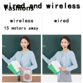 Fashions High Quality Portable Wireless Bluetooth Voice Amplifier Microphone Teaching Megaphone Little Bee Loudspeaker for Teacher Outdoor Tour Guide. 