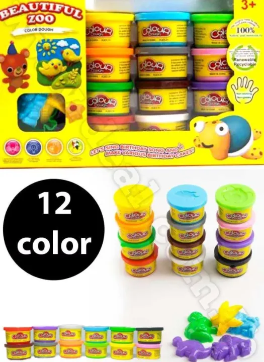 12%20Colors%20Beautiful%20Zoo%20Colorful%20Play%20Dough%20Adventure%20Tools%20Set%20Toy%20-%20Image%209