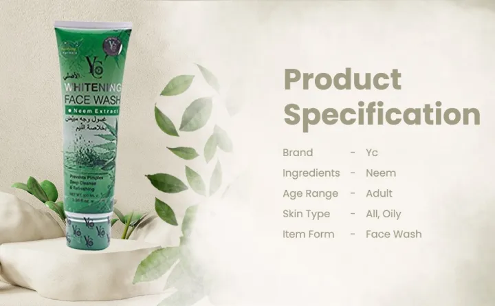 YC%20Whitaning%20Neem%20Extracted%20Face%20Wash-%20100ml%20-%20Image%202