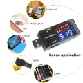 USB current and voltage detector tester USB meter voltage meter tester double table display voltage monitor. 