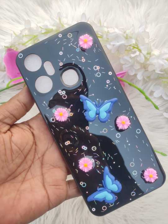 New%20ladies%20back%20cover%20For%20Infinix%20Smart%206%20Plus%20-%20butterfly%20phone%20case%20-%20Image%204