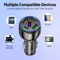 75W Car Charger 5 Port USB Type C Fast Charging Power Adapter Quick Charge 3.0 For iPhone 15 14 Huawei Xiaomi Car Phone Charger. 