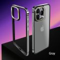 Stainless Steel Bumper Phone Case for iPhone 15 Pro Max 15Plus 15Pro iPhone15 Metal Frame Armor Titanium Phone Accessories Mascaraara.