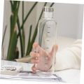 Water Bottle 500ml Time scale cup food grade handy cup high temperature resistant plastic student summer couple water cup transparent portable cup. - water bottle. 