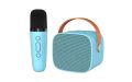 Mini bluetooth speaker, P2 wireless audio, karaoke microphone, home outdoor, portable karaoke audio. 