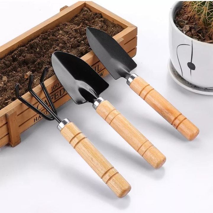 3 pcs Large Garden Tools Set Garden Tools Set Small 7" - 3 PCS gardening tools, Garden tool