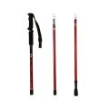 Walking Adjustable Trekking Pole Anti Shock Ultra Light Alpinism Poles Telescopic Ultralight Hiking Travel Non-slip Stick.