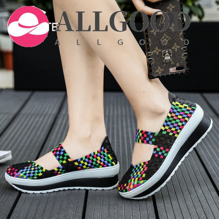 Sandals%20for%20Women%20%20Korean%20Shoes%20for%20Women%20Black%20Shoes%20for%20Women%20Wedge%20Shoes%20Bohemia%20Style%20Woven%20Shoes%20Flat%20shoes%20for%20women%20-%20Image%202