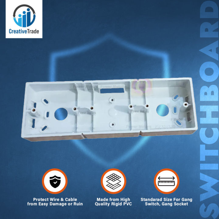 Sturdy%203%20Gang%20PVC%20Back%20Box%20for%20Gang%20Switches%20and%20Sockets%20-%20Perfect%20Fit%20for%20Electrical%20Gang%20Switch%20and%20Gang%20Socket%20Installations%20-%20Image%203