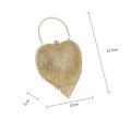 Prom Handbag Womens Party Bag Heart Shaped Handbag Wedding Clutch Womens Clutch Purse Formal Evening Bag. 
