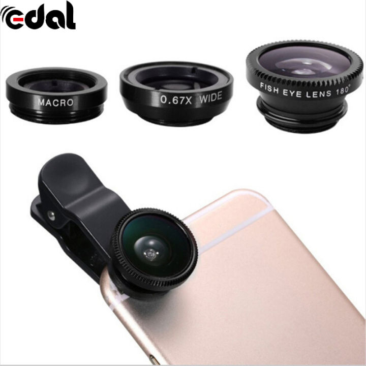 %E3%80%90YIYANGMAOYI111%E3%80%91Mini%20Clip-on%20Cell%20Phone%20Camera%20Lens%20Kit%20Fish%20Eye%20Lens%20+%200.67%20X%20Wide%20Angle%20+%20Macro%20Lens%20For%20Smart%20Phones%20-%20Image%203