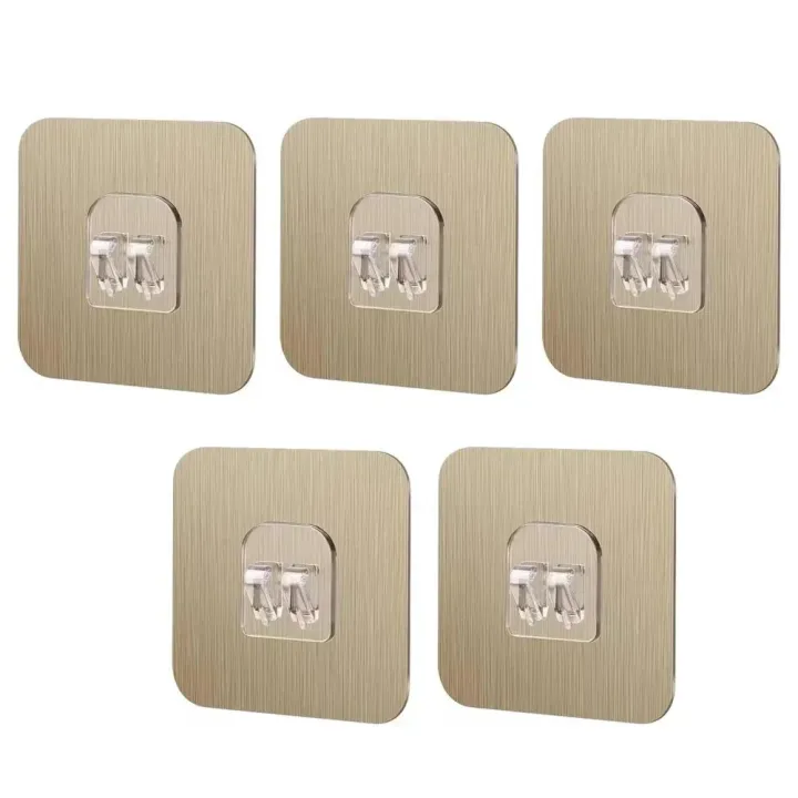 5Pcs%20Self%20Adhesive%20Wall%20Hooks%20Invisible%20Traceless%20Snap%20Hook%20Organizer%20Wall%20Storage%20Holder%20Bathroom%20Kitchen%20Bedroom%20Hook%20Kit%20-%20Image%206