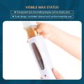 Electric Wax Heater Roller Base Roll On Waxing Refillable Cartridge Depilatory Heater Hair Remover Portable Epilator. 