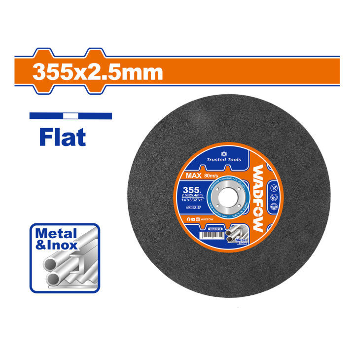 CUTTING DISC 14"- 2.5MM WADFOW (WAC1314)