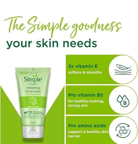 Simple%20Kind%20to%20Skin%20Refreshing%20Facial%20Wash%20with%20Vitamin%20B5+E%20-%20150ml%20-%20Image%202