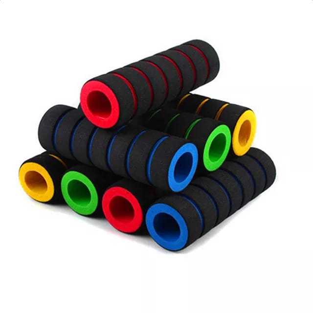 Sponge%20Soft%20Foam%20Handle%20Nonslip%20Grip%20Cover%20For%20Bicycle%201%20Pair%20(2%20pcs)%20(Multicolor)%20-%20Image%206