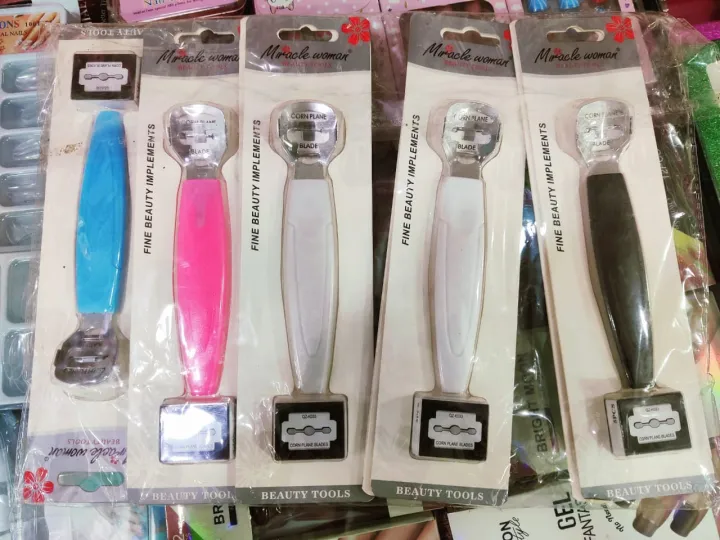 10pcs%20Blade%20Including%20Foot%20Cleaner%20&%20Care%20Accessories%20Foot%20Scraper%20Cardboard%20Pack%20+%20Blade%20-%20Image%205