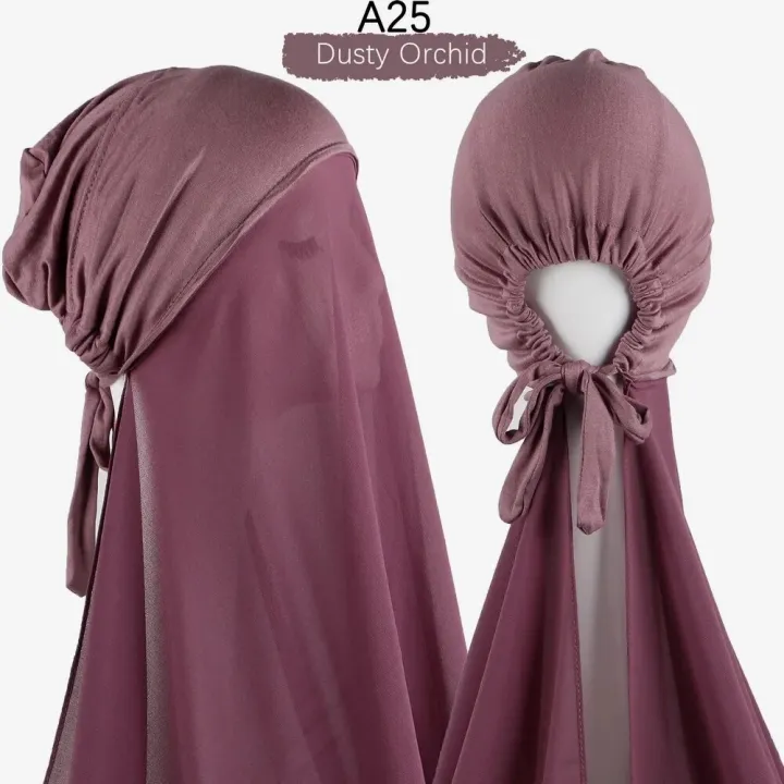 2022%20Muslim%20Women%20Instant%20Chiffon%20Hijab%20Scarf%20Underscarf%20With%20Cap%20Bonnet%20Chiffon%20Hijabs%20With%20Elastic%20Style%20Free%20Use%20Shawl%20-%20Image%207