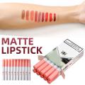 10PCS Lana Del Rey Matte Lipstick Kits 24 Hours Long-Lasting Waterproof Lip Women Stain Glossy Make Set Up Tint Lipsticks N1K4. 