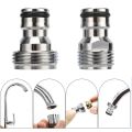 Universal 4' / 6' Kitchen Faucet Adapter Quick Connector Kitchenware Water Pipe Fittings 20/25mm Replacement Accessory Connector.