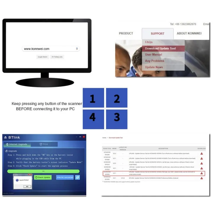 KONNWEI%20KW850:%20Universal%20OBDII%20Diagnostic%20Instrument%20-%20Image%203