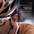 Bluetooth 5.1 Earphones Sports Wireless Headset Ear-hook Bone Conduction Stereo HIFI Headphones with Microphone. 