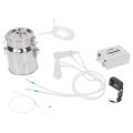 5L Mini Electric Pulsation Milking Machine Milker Livestock Husbandry And Breeding Machine Voltage 100-240VSheep Use US Plug.
