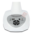 VISION Rechargeable Table Fan 12" White USB charger. 