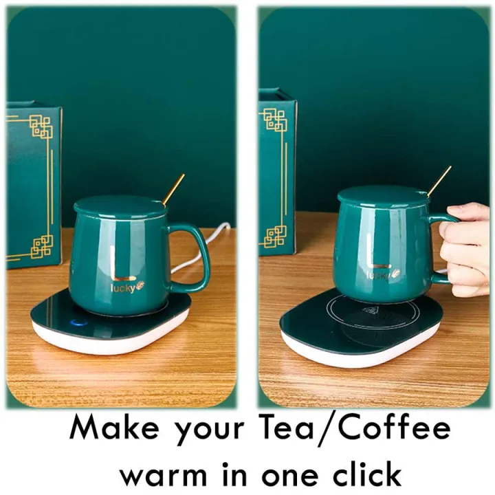 Sweet%20Life%2055%20Degree%20Constant%20Ceramic%20Coffee%20Cup%20Mug%20With%20Heating%20Pad%20Set%20-%20Coffee%20Mug%20-%20Image%206