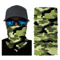 One piece dropshipping AliExpress face mask printing pattern camouflage skull print foreign trade bib neck windproof cloth masked scarf.