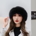 Fashion Winter Thick Furry Hairband Fluffy Russian Faux Fur Women Girl Fur Hat Winter Outdoor Earwarmer Ski Hats New Beanies Cap. 