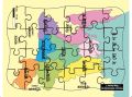 24 Pieces Jigsaw Puzzle Bangladesh Map & World Map Set 8x10.8 inch. 