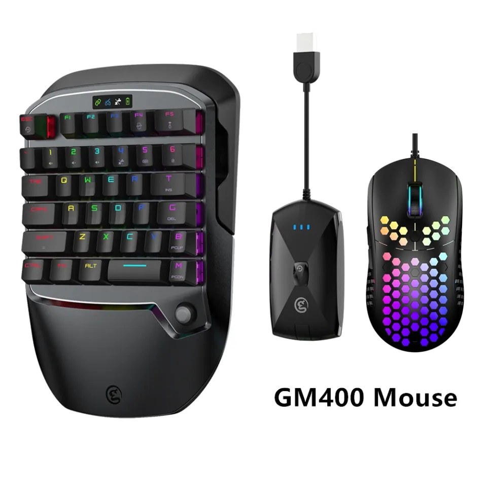 GameSir VX2 AimSwitch Gaming Keyboard Mouse and Adapter for