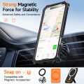 HOCE Rugger Armor Hard Phone Case With Stand For iPhone 17 16 15 14 13 12 Pro Max Plus 17 Air Heavy Duty Hard PC Cover. 