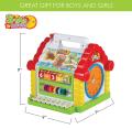 Hola Multifunctional Musical Toys Baby Fun House Electronic Geometric Blocks Sorting Learning Educational Toys Gift(null). 